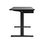Huanuo 48"W Electric Rectangular Adjustable Standing Desk with Keyboard Tray, Black (HNESD71B)~#|#~3A38FDD2-8F26-44BA-9B91118C8961B6FE_sc7