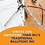 BIC Cristal Xtra Smooth Ballpoint Penss, Medium Point, 0.1mm, Black Ink, Dozen (MS11BK)~#|#~3A3A845D-0591-44DC-A633FCF70F31F017_sc7