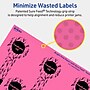 Avery Lollipop Laser/Inkjet Multipurpose Labels, 1.5" x 4", Bright Pink (320/Box)~#|#~3A42C6D5-9B8D-4E19-84EAEE6EAA3EDEEC_sc7