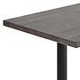 Flash Furniture Bennett Wooden Commercial Indoor Table, 48" x 30", Dark Brown Top/Black Base (GSF3048DBT0522B)~#|#~3A46FF80-A41B-4E70-A419339EAB213C03_sc7