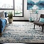 Safavieh Madison Collection 8' x 10' Rectangle Indoor Area Rug, Machine Made, Grey/Blue (MAD460K-8)~#|#~3A477EF0-F836-4A95-9486365010A47D63_sc7