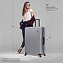 DUKAP Discovery 33.66" Hardside Suitcase, 4-Wheeled Spinner, TSA Checkpoint Friendly, Pink (DKDIS00XL-PNK)~#|#~3A49EDD5-EE88-49A5-B0ADD1354B5CFC3C_sc7