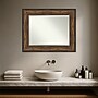 Amanti Art Ballroom Bronze Beveled Bathroom Wall Mirror, 31.5" x 25".5", Brown (A42674593106)~#|#~3A4AA8A9-AA10-4FDB-BDD40091D127DE00_sc7