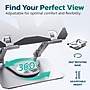 Purely SW60 360° Rotating Base iPad/Tablet Stand and Holder, Silver (PTSSW60)~#|#~3A4AAA36-772D-478E-97A16306ED4921AA_sc7