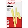 Staples Hype Stick Highlighter, Chisel Tip, Yellow, 24/Pack (ST62939)~#|#~3A4D12C0-0A78-413C-BEA2943C9A54D187_sc7
