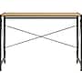 Space Solutions 43"W Folding Home Office Desk, Black/Teak (24969)~#|#~3A530174-8D15-4A48-9312F28DF3368038_sc7