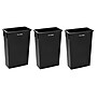Alpine Industries Plastic Trash Can, 23 Gallon, Black, 3/Pack (ALP477-BLK-3PK)~#|#~3A55B2FF-06FC-4133-A5763E629DE0B555_sc7