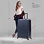 DUKAP Adly 32" Hardside Suitcase, 4-Wheeled Spinner, TSA Checkpoint Friendly, Blue (DKADL00XL-BLU)~#|#~3A5AEE17-1BCC-4952-AC8082E560383366_sc7