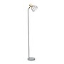 Simple Designs Farmhouse Fusion 55.91" Iron Floor Lamp with Round Shade, Gray (LF2019-GRY)~#|#~3A5EF7C9-D27B-419D-82DC98231E9F9BB0_sc7