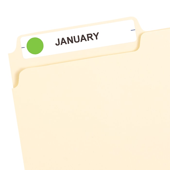 @kt　4/4 Avery Color-Coding Labels, 1/2 