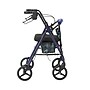 Medline Basic Steel Folding Rollator, Universal, Navy (MDS868SKNM) ~#|#~3A64458D-E816-4097-A51EB28CAA64D134_sc7