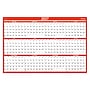 2027 Staples 48" x 32" Yearly Dry Erase Wall Calendar, Reversible, Red (ST56781-27)~#|#~3A64D299-80D3-40C8-9A9A9BB9C57BBC28_sc7