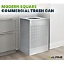 Alpine Industries Stainless Steel Trash Can, 40 Gallon, Silver (ALP438-40-SS-MK)~#|#~3A67E91B-5DA6-4140-A75F1B97E8022D8B_sc7