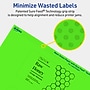 Avery Rectangle Multipurpose Labels, 2.5" x 4", Neon Green, 60/Pack (94245)~#|#~3A6E6BE1-3912-416A-8A9EC8021AB15312_sc7