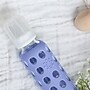 Lifefactory 9 oz. Glass Baby Bottle with Silicone Sleeve, Stage 2 Nipple, Stopper & Cap, Blueberry (LF110020C4)~#|#~3A6F6614-DEE5-4A8D-B9C361118D2B1863_sc7