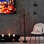 Nearly Natural 5' Pre-Lit Halloween Black Willow Artificial Fall Tree with 144 Orange and Purple LED Lights (T4754)~#|#~3A749687-88CA-428D-9536F65AB01C4349_sc7