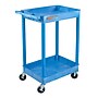 Luxor ENDURA 2-Shelf Utility Cart, Blue (BUSTC11BU)~#|#~3A7B8979-B36C-4CE2-B57355111E5F9821_sc7