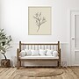 Amanti Art Line Drawn Flowers 1 by Border Bloom Wood Framed Wall Art Print, 33" x 41" (A42677449910)~#|#~3A85FB5B-A02D-45E6-84FB83EDA400C8E5_sc7