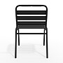 Flash Furniture Lila Indoor-Outdoor Restaurant Stack Chair, Black (TLH015CBK)~#|#~3A886595-BF36-461A-A71715236A436778_sc7