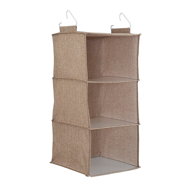 Household Essentials Hanging Closet Organizer, 3 Shelf (7804-1) image 1