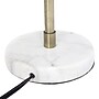 Lalia Home Studio Loft Asymmetrical LED Desk Lamp, 24", Antique Brass/Matte Black/Marble White (LHD-5058-AB)~#|#~3A919D52-0CA4-414A-B263D5BF2C562445_sc7