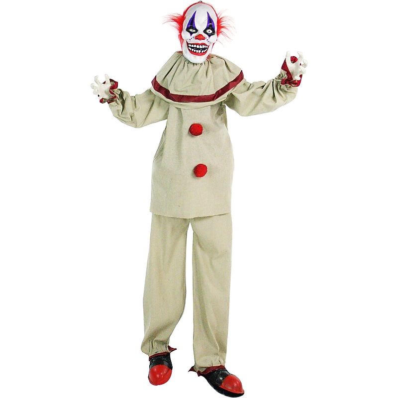 Haunted Hill Farm Life-Size Animatronic Clown (HHCLOWN-4FLSA) image 1