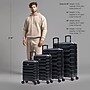 InUSA Trend 4-Piece Hardside Spinner Luggage Set, TSA Checkpoint Friendly, Black (IUTRESMLXL-BLK)~#|#~3A91BB8C-A527-4480-94C35EE87070B4B0_sc7