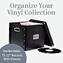 Snap-N-Store Vinyl Record Storage Container, Paperboard, Black (SNS01790)~#|#~3A9BEBDC-8D9C-4DB5-87FB1675A22271A5_sc7