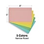 Staples 5" x 8" Index Cards, Lined, Assorted Colors, 300/Pack (TR50995)~#|#~3A9C75F3-4467-4786-A8B0E90D06EB356C_sc7