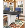 Regency Array 96"W x 48"D Conference Table with Grommet, Ash Grey/White (ACT9648AGWH)~#|#~3A9F5691-0E09-4F80-B7ED678C1310ECE2_sc7