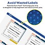 Avery Laser/Inkjet Square Glossy Clear Labels, 3" x 3", Glossy Clear, 150 Labels/Pack (94101)~#|#~3A9FF9F9-1EFB-4E4D-BA561899A72B5EE7_sc7
