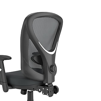 Staples Carder Ergonomic Fabric Swivel Computer and Desk Chair, Black (24115-CC)