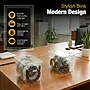 Azar Displays Diamond Pattern Storage Bins, 6" x 7.75", Clear, 2/Pack (556913-2PK)~#|#~3AA3BC2F-2E2F-4C5A-9257DF18D347A14E_sc7