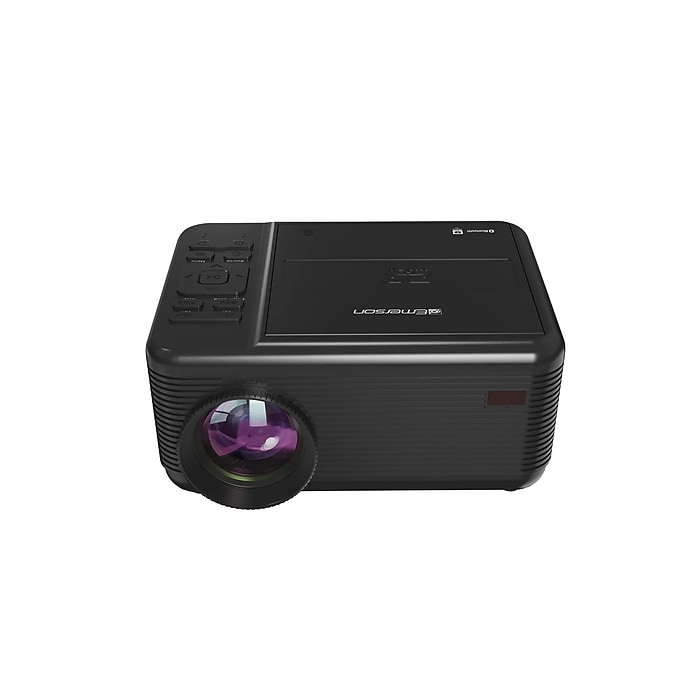 Emerson Home Theater Portable LCD Projector with Built-In TV Tuner