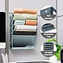 Mind Reader 5-Compartment Mountable Plastic Vertical File Storage, Gray  (WALLANCH-GRY)~#|#~3AA7E91B-2EE9-4F20-9778E5D0E2D8B156_sc7