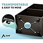 AdirOffice 46" Portable Lectern, Black (661-07-BLK)~#|#~3AA8A49A-A772-4EA6-AC910B7130415169_sc7