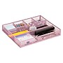Staples 6-Compartment Metal Mesh Drawer Organizer, Dusty Pink (ST63845)~#|#~3AB26205-558C-4CD1-BB6944E774B7C6C5_sc7