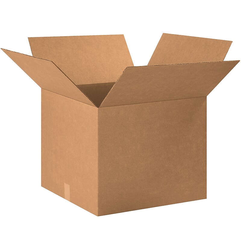 20" x 20" x 16" Shipping Boxes, 32 ECT, 15/Bundle (202016) image 1
