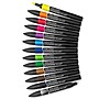 Winsor & Newton Promarker Dual-Tip Brush Alcohol Based Marker, Vibrant Tones, 12/Pack (WNX0290145)~#|#~3AB78963-4844-43F4-80D1ED5535934A23_sc7