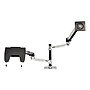 Ergotron LX Dual Adjustable Monitor Arm, Up to 24" Monitor, Polished Aluminum (45-248-026)~#|#~3AB90564-BE5C-48C9-8303A554F337B301_sc7