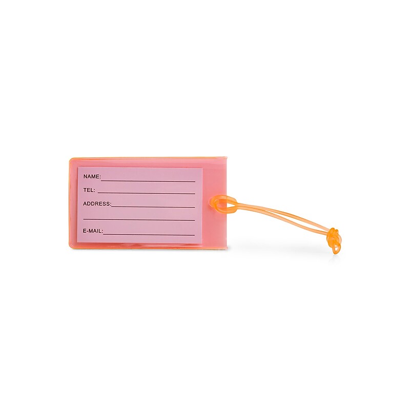 Bugatti Bondstreet Luggage Tag, Orange (TAC5414BS-PINK) image 1