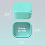 bentgo Sidekicks Kids Snack Containers, Gray/Aqua, 2.6 oz, 2/Pack (BGKDCHSC-YA)~#|#~3AD0D148-8734-4537-9C901BD2EBD4B12D_sc7