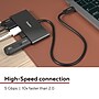 Staples TECH 4-Port USB 3.0 Hub, Black (ST62372)~#|#~3AD50502-9650-499A-BFDA4DF033FA74EE_sc7