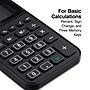 Staples 8-Digit Battery & Solar Basic Pocket Calculator, Black (ST130-CC)~#|#~3AD59F3A-51EF-4642-A56E82CA618EB487_sc7