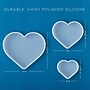Mod Podge Silicone Resin Mold, Hearts, 3/Pack, 3 Packs/Bundle (MOD27578-3)~#|#~3AD6C863-C225-43DF-99798594A432B364_sc7