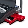 GBC CB12 CombBind Manual Punch and Bind Machine, Black/Red (200022)~#|#~3AD9B5FE-F9DC-4A7B-B1953CA5616342D6_sc7