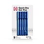 TRU RED™ Quick Dry Gel Pens, Medium Point, 0.7mm, Blue, 5/Pack (TR54477)~#|#~3AD9CC9A-4701-4CAB-81937A9502B44B21_sc7
