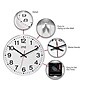 Infinity Instruments Business Prosaic Office Wall Clock, Round, 12" Diameter~#|#~3AD9E164-CCB5-403D-96DAC27C8EA82186_sc7