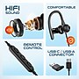 Delton 24ECA Wired Stereo Earbuds with Microphone, USB-C and USB-A Adapter, Black (DWH24ECA)~#|#~3ADDB973-C4F7-4666-A4F534CEA9B46D12_sc7