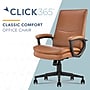 Click365 Classic Comfort Ergonomic Bonded Leather Swivel Executive Chair, Cognac (CCHR10024A)~#|#~3AE6821F-5EC8-4114-BCD1A39F7A339E9F_sc7